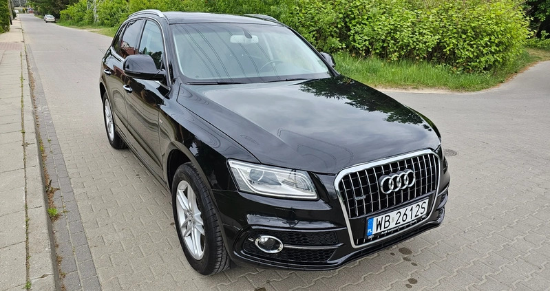 Audi Q5 cena 82900 przebieg: 218000, rok produkcji 2015 z Puszczykowo małe 742